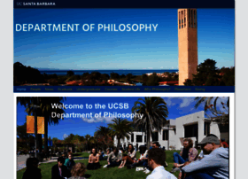 Philosophy.ucsb.edu