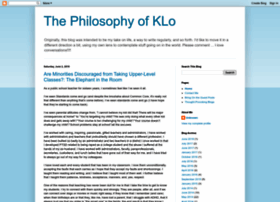 Philosophyofklo.blogspot.com