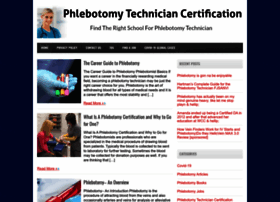 phlebotomytechniciancertification.org