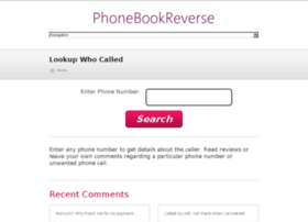 phonebookreverse.com