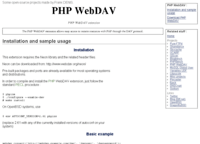 php-webdav.pureftpd.org