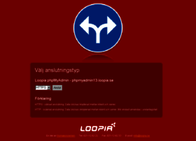 phpmyadmin13.loopia.se