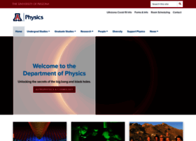 Physics.arizona.edu