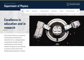 Physics.nd.edu