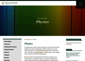 physics.wm.edu