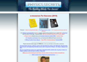 Physicssecrets.com