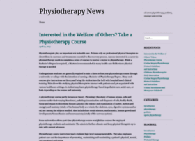 physiotherapynews.wordpress.com