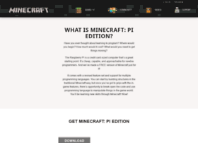 Pi.minecraft.net