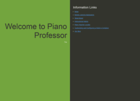 Pianoprofessor.com