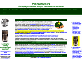 Pickyourown.org