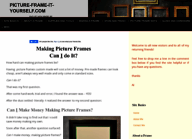 Picture-frame-it-yourself.com