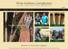Pinehollowlongbows.com