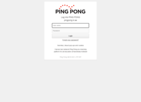 pingpong.ki.se
