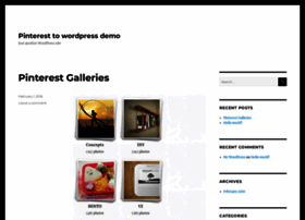 Pinterest-demo.valvepress.com