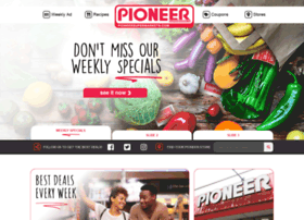 Pioneersupermarkets.com