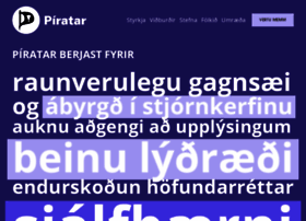 piratar.is