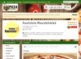 pizzeriamausteharka.pizza-online.fi