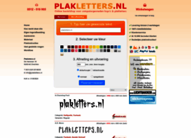 plakletters.nl