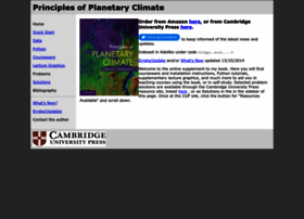 Planetaryclimatebook.org