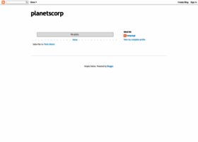 Planetscorp.blogspot.com