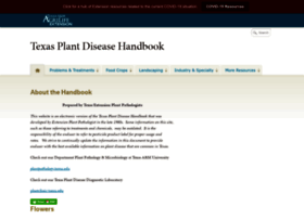Plantdiseasehandbook.tamu.edu