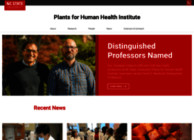 Plantsforhumanhealth.ncsu.edu