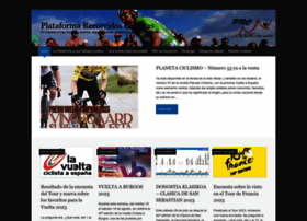 plataformarecorridosciclistas.org