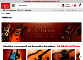 Platinum.guitarcenter.com