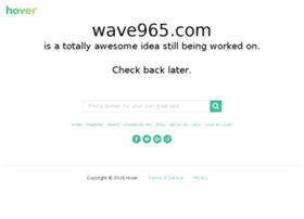 player.wave965.com