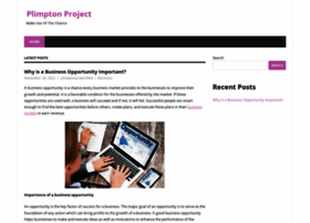 Plimptonproject.org