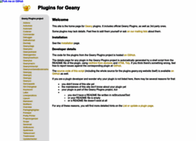 Plugins.geany.org