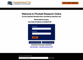 plunkettresearchonline.com