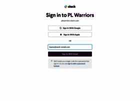Plwarriors.slack.com