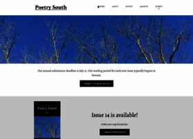 Poetrysouth.com