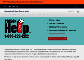 Poisoncontrol.uchc.edu