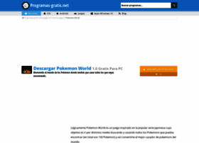 pokemon-world.programas-gratis.net