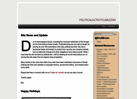Politicalactivitylaw.com