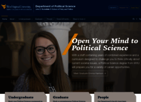 Politicalscience.wvu.edu