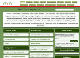 politika.wyw.hu
