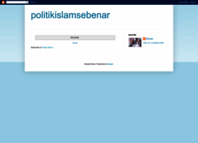 Politikislamsebenar.blogspot.com