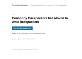 Ponsonby-backpackers.co.nz