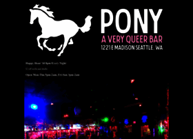 Ponyseattle.com