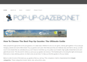 pop-up-gazebo.net