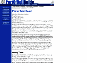 Port.of.palm.beach.portofcallguide.com