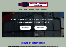 portablecontainerservices.com