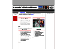 Portal.nationalforum.com.au