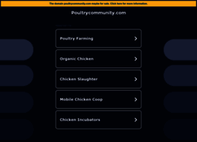 poultrycommunity.com