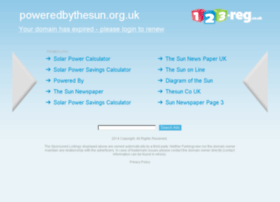 poweredbythesun.org.uk