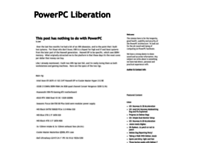 Powerpcliberation.blogspot.com