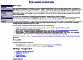 Pqcrypto.org